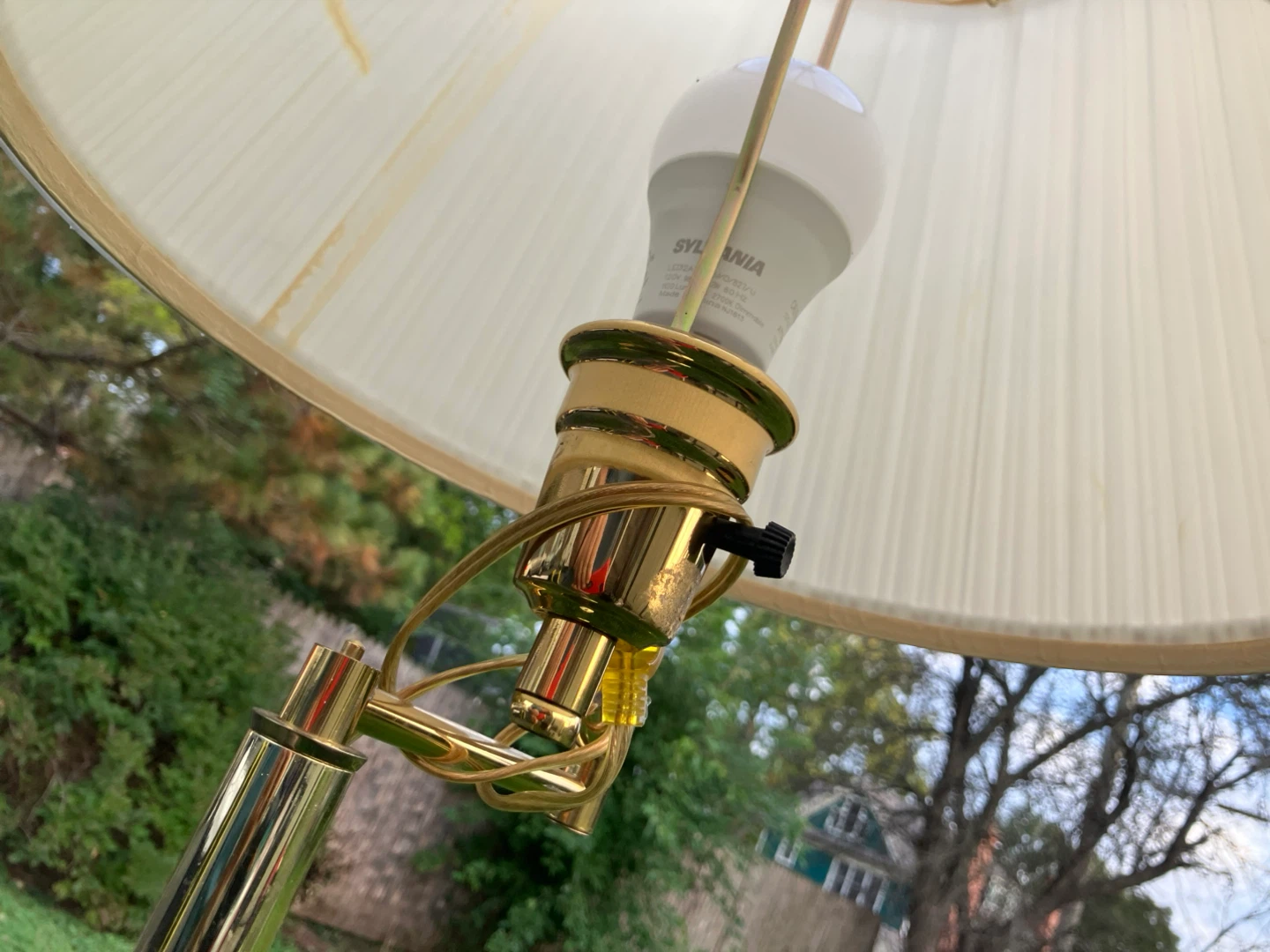 Classic Brass Floor Lamp - photo 2