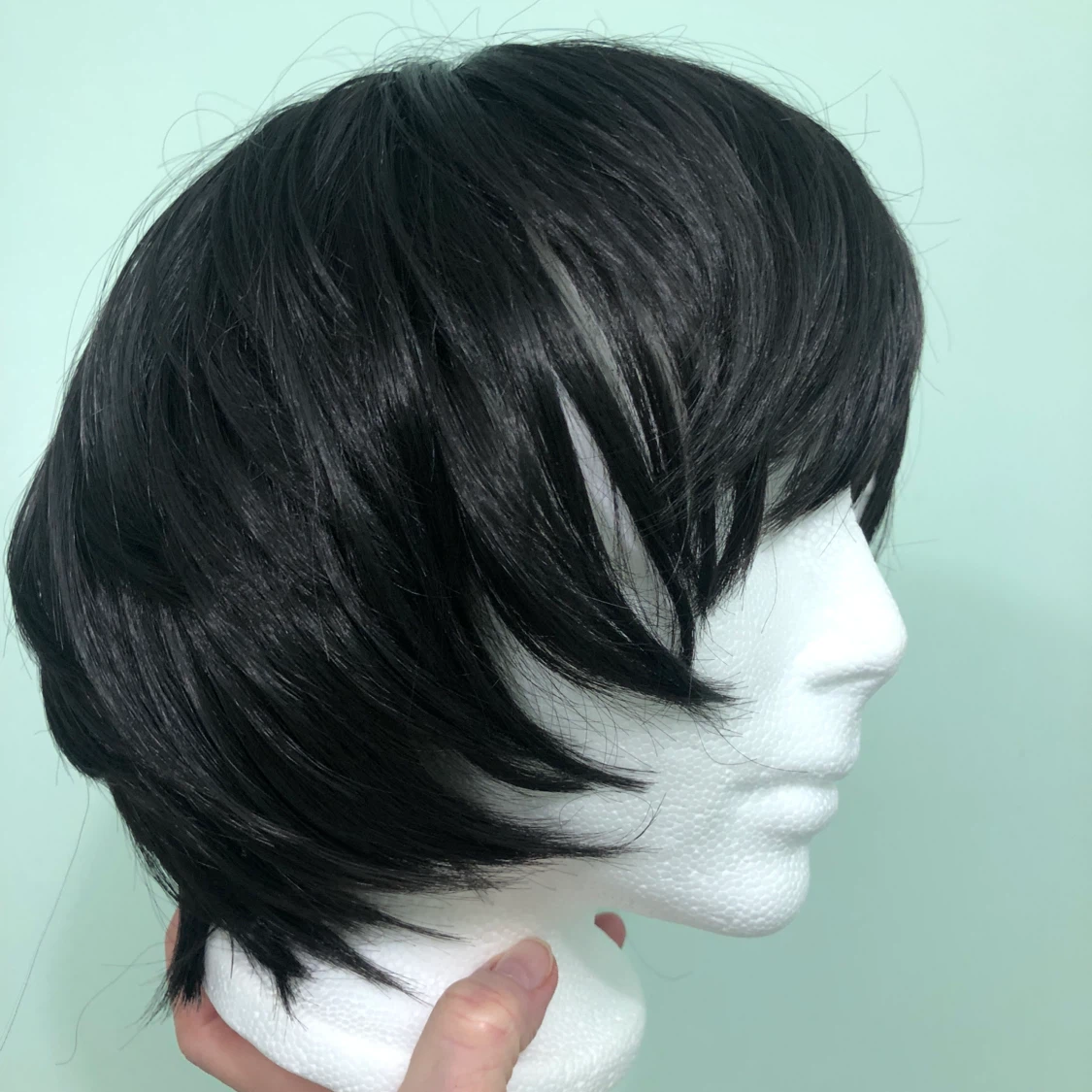 SALE: Several New Short black synthetic wig - photo 2