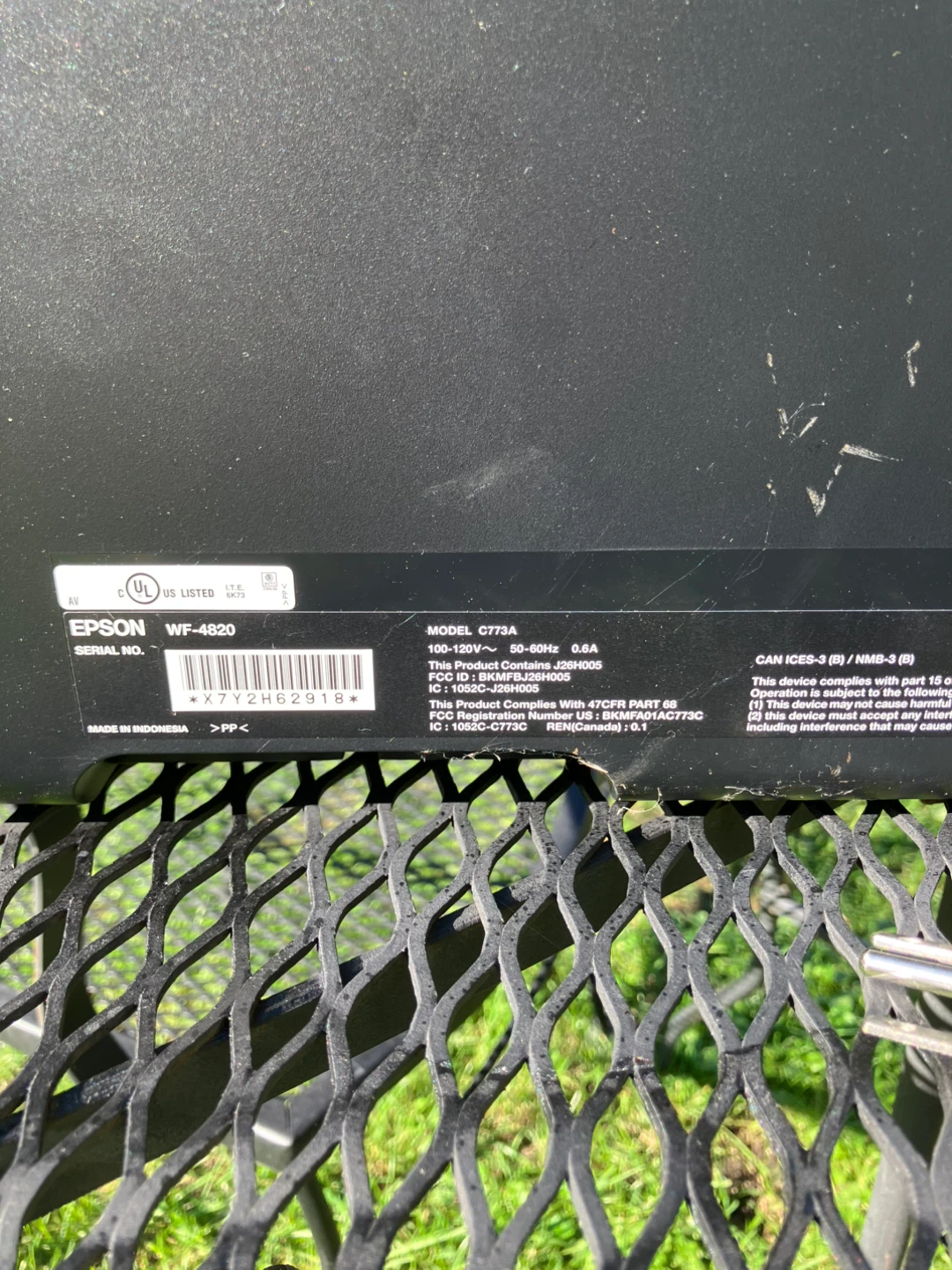 Epson WorkForce Pro WF-4820 Printer - photo 5