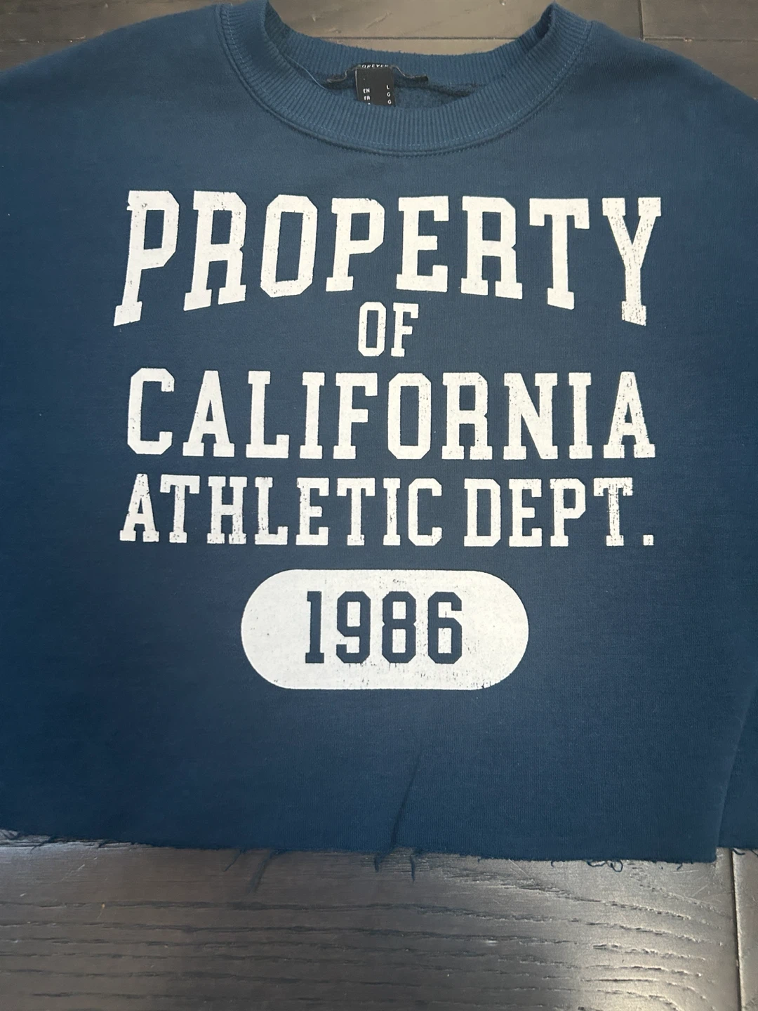 Forever 21 Property of California Crewneck Sweatshirt - photo 3