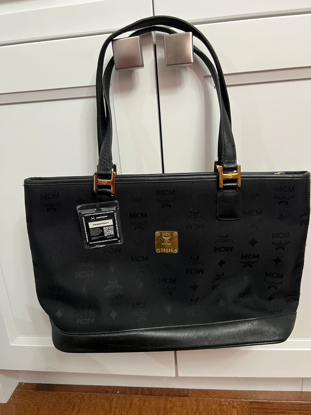 Authentic MCM Black Tote Bag