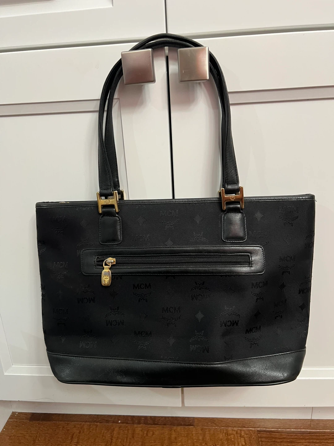 Authentic MCM Black Tote Bag - photo 2