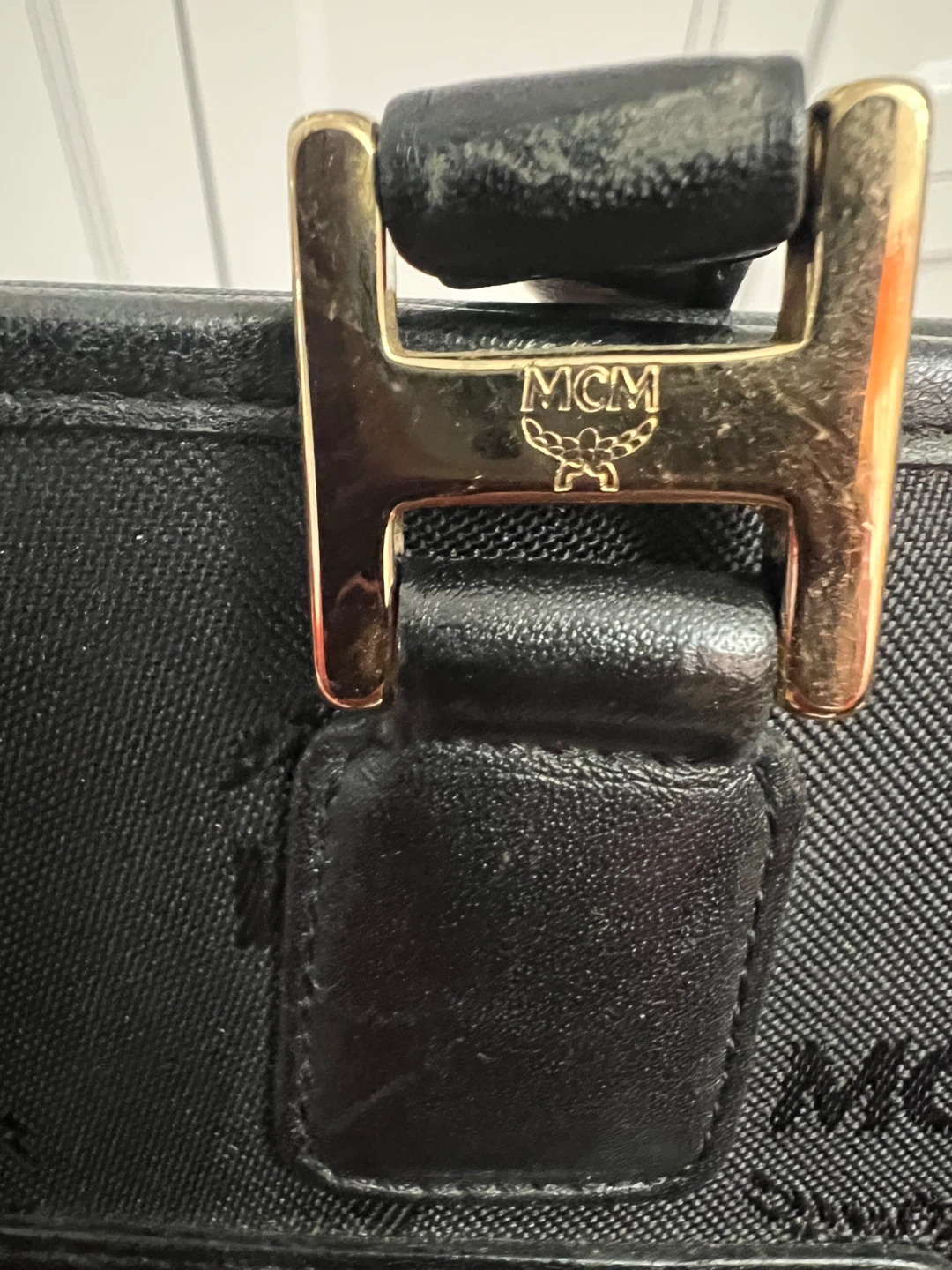 Authentic MCM Black Tote Bag - photo 4