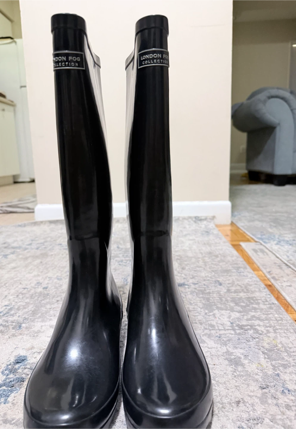 London Fog Black Rain Boots - photo 2