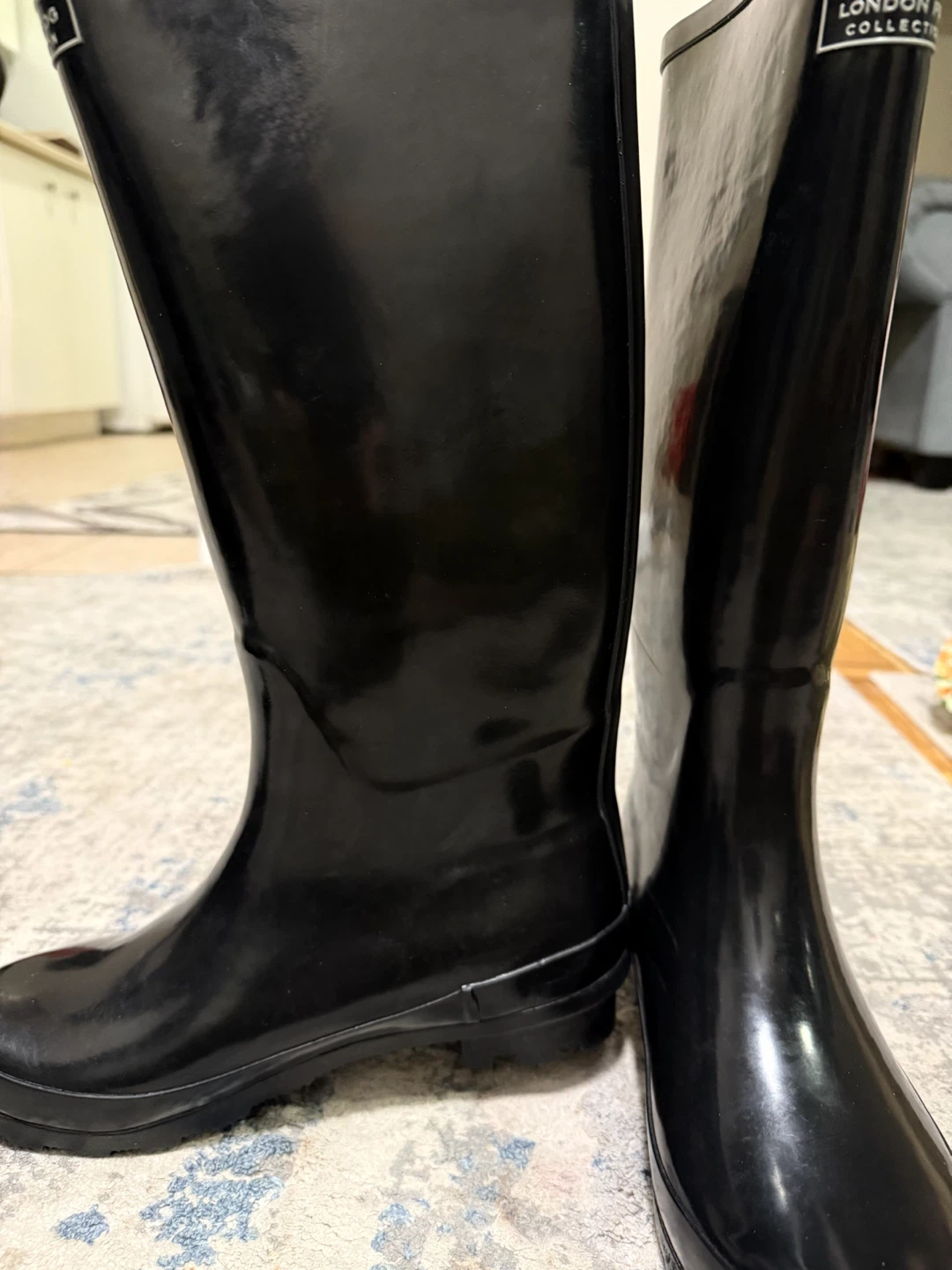 London Fog Black Rain Boots - photo 3