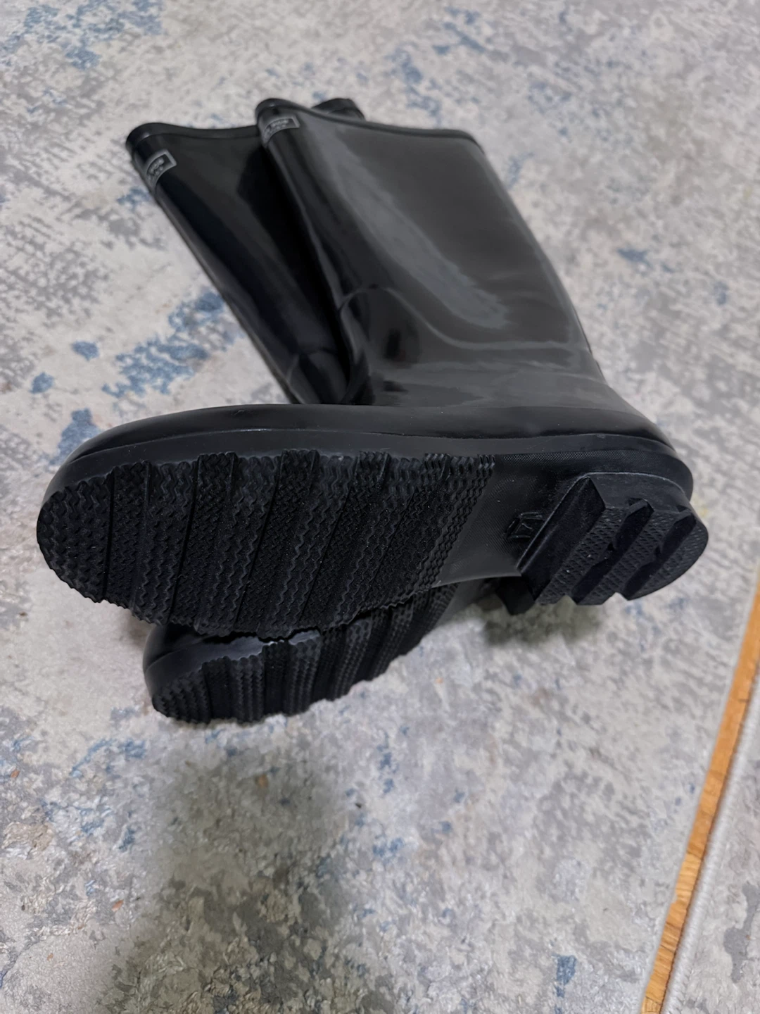 London Fog Black Rain Boots - photo 5