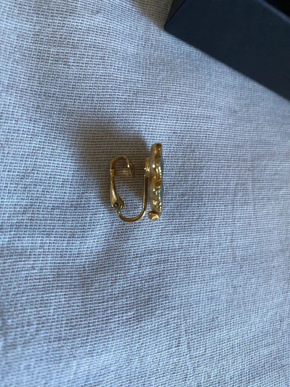 Green Clover Clip-On Earrings - photo 2