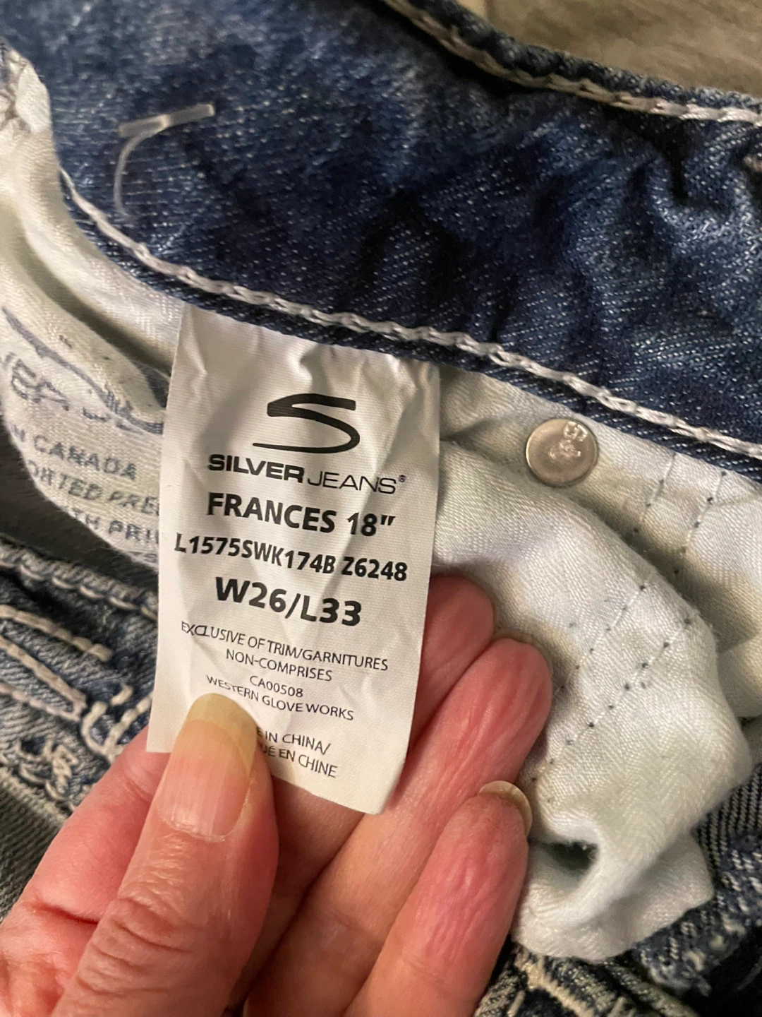 Silver Jeans Co. Frances Bootcut Jeans W26 L33 - photo 4