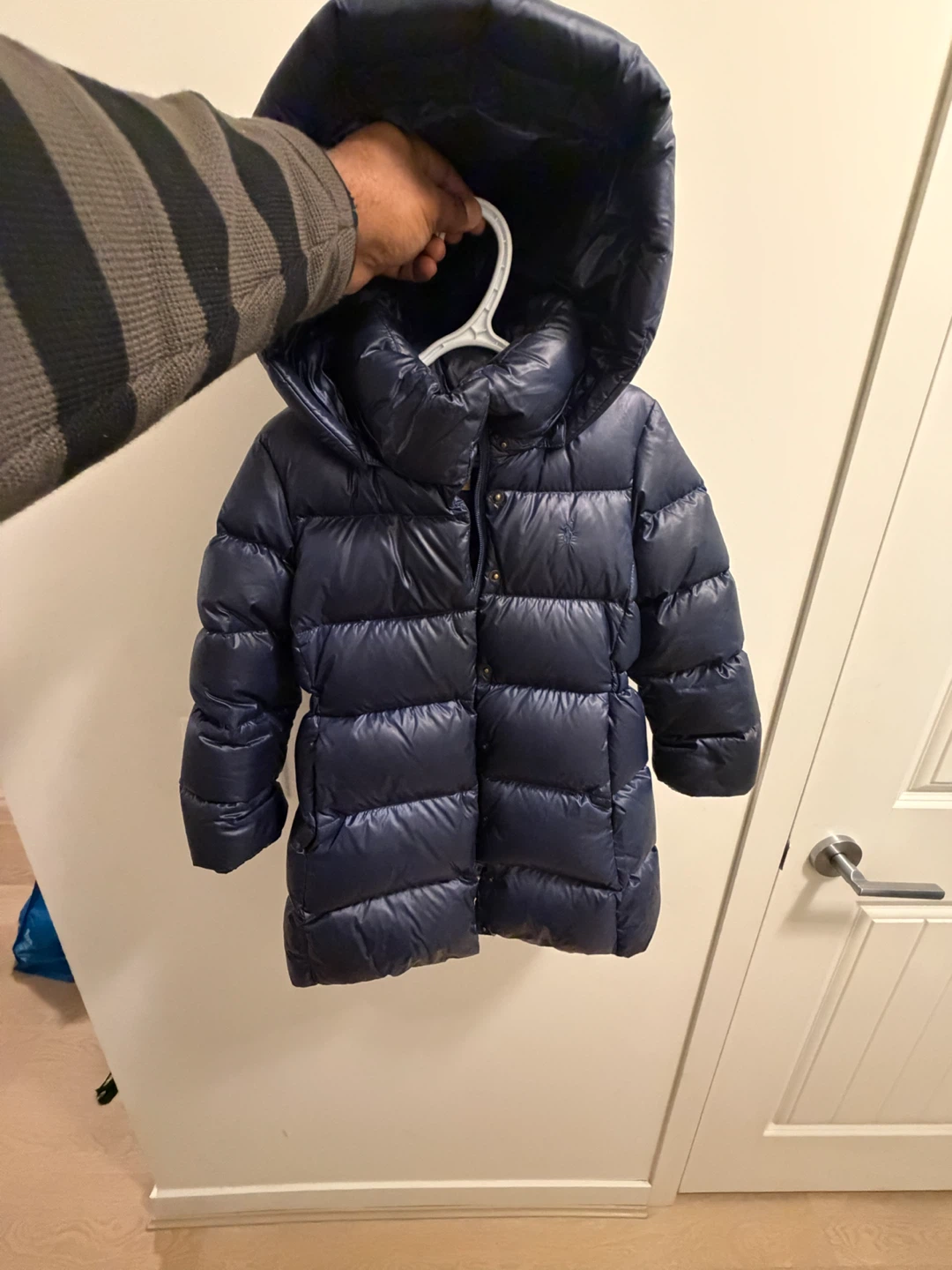 Ralph Lauren Down Hooded Long Jacket - photo 2