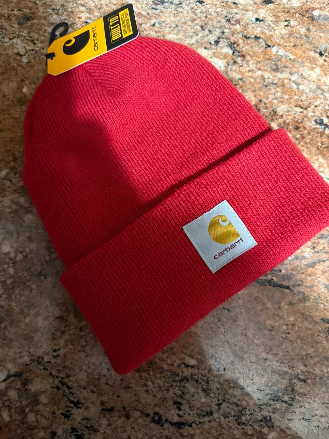 Carhartt A18 Knit Cuffed Beanie Red - photo 5