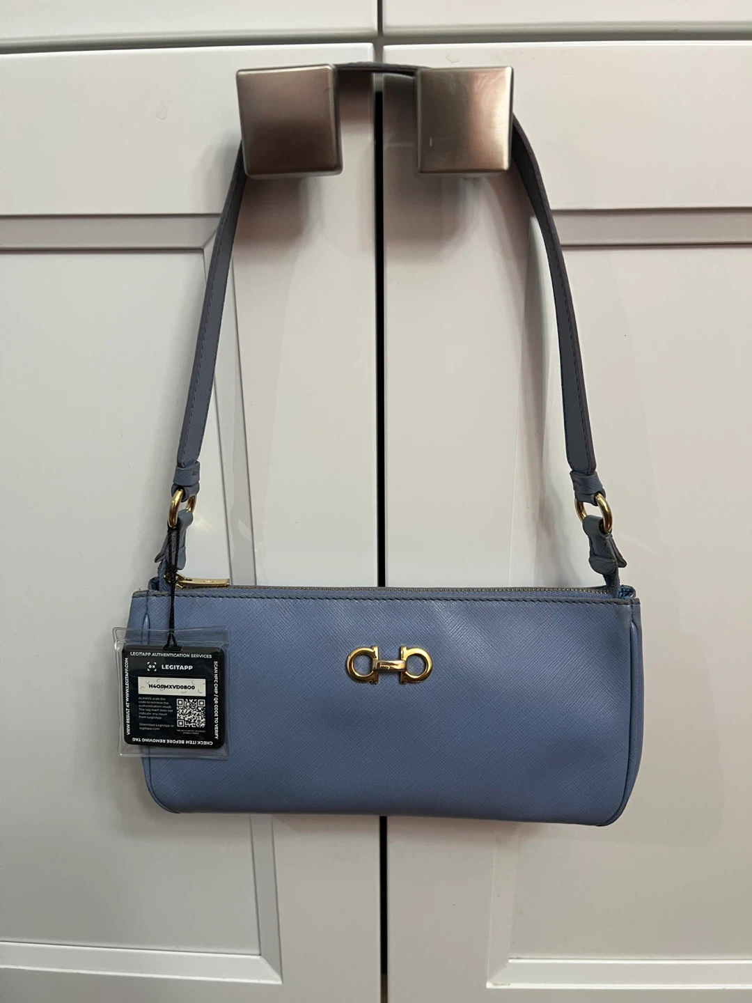 Salvatore Ferragamo Gancini Shoulder Bag