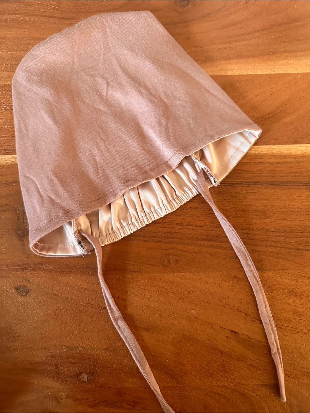 Satin-Lined Bonnet Cap - New - photo 2