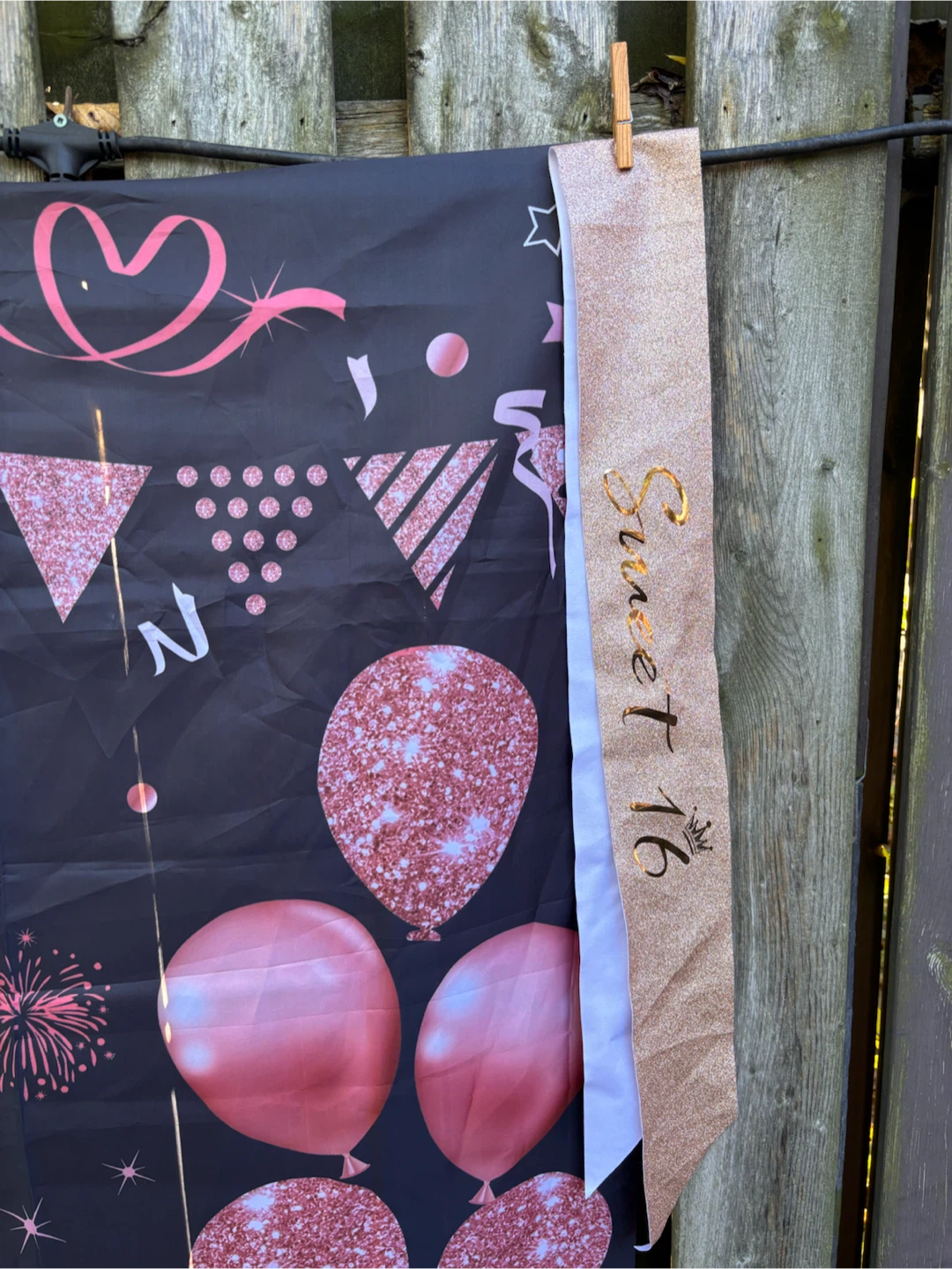 Sweet 16 Birthday Banner and Sash - photo 4