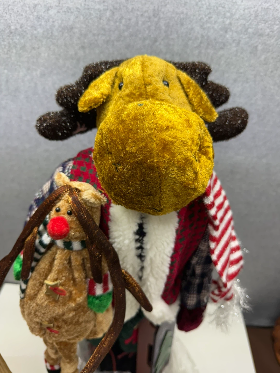 Grandeur Noel 29 inch Holiday Moose Figure
