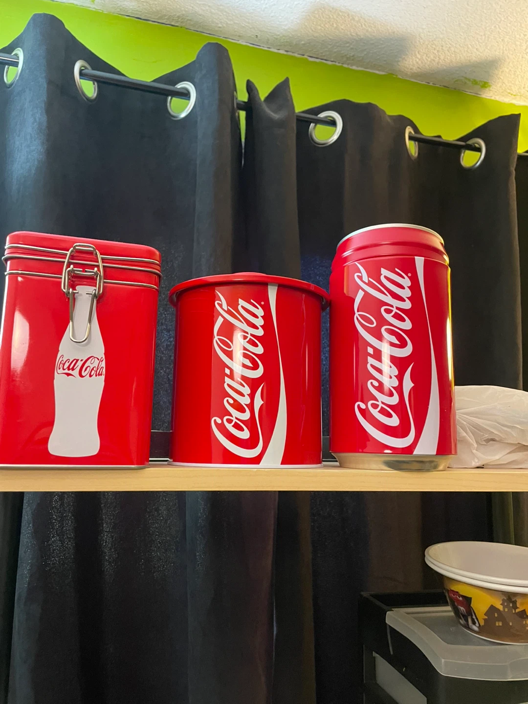 Coca-Cola Storage Tins Set