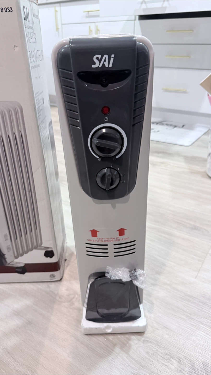 SAi 1500W Oil-Filled Radiator Heater - photo 3