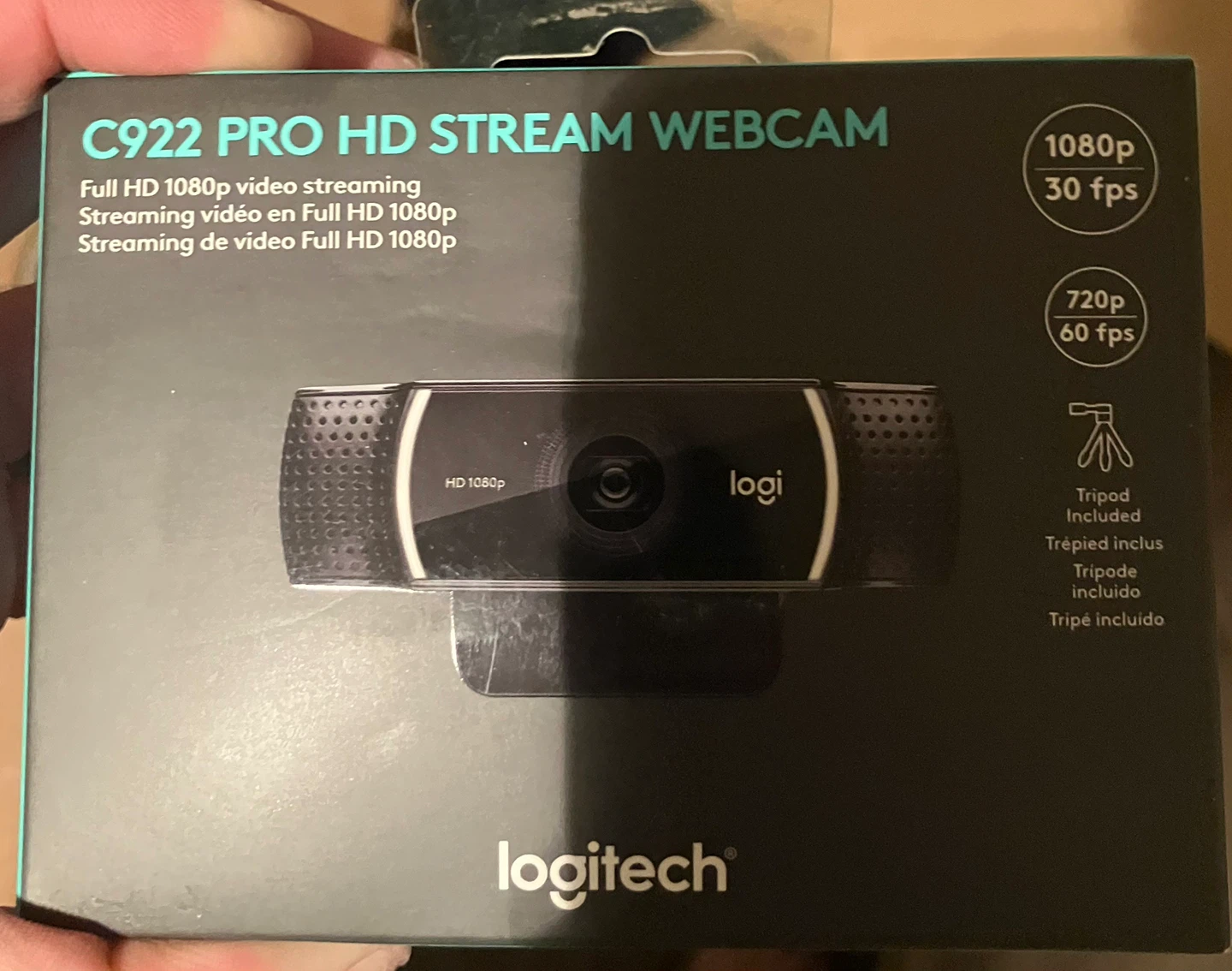 Logitech C922 Pro HD Stream Webcam