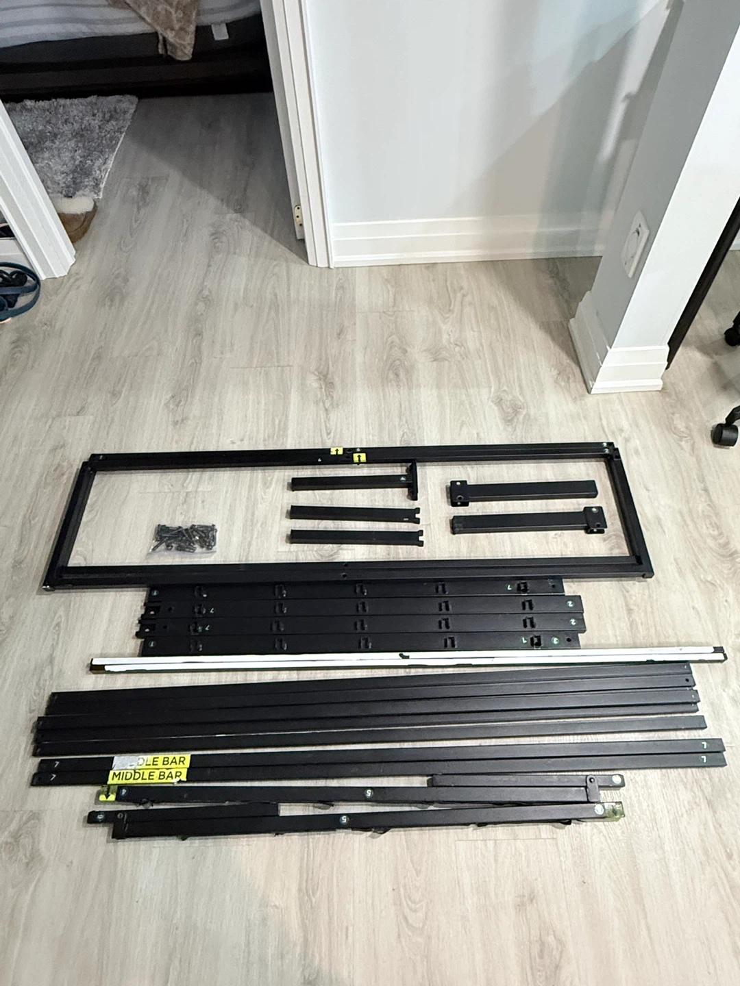 Black Metal Bed Frame