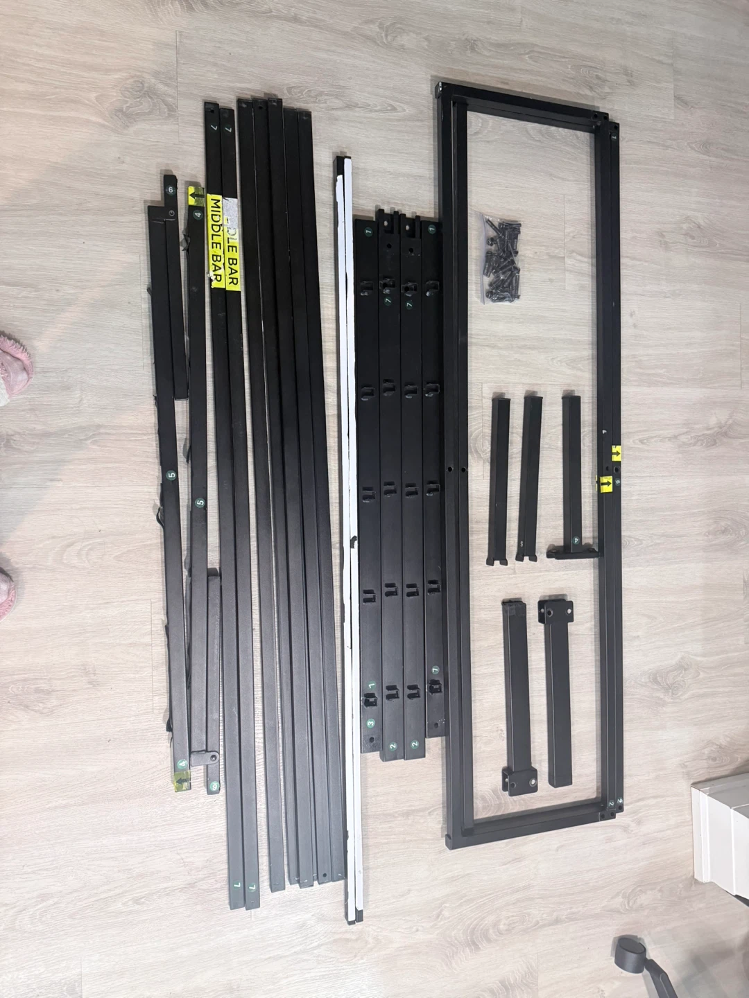 Black Metal Bed Frame - photo 2