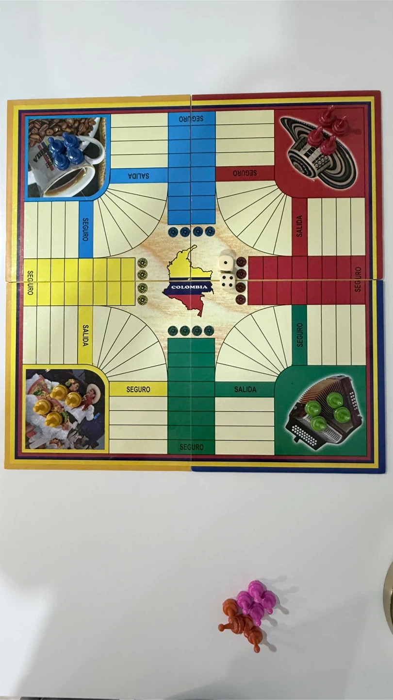 Colombia Parqués Board Game - photo 2