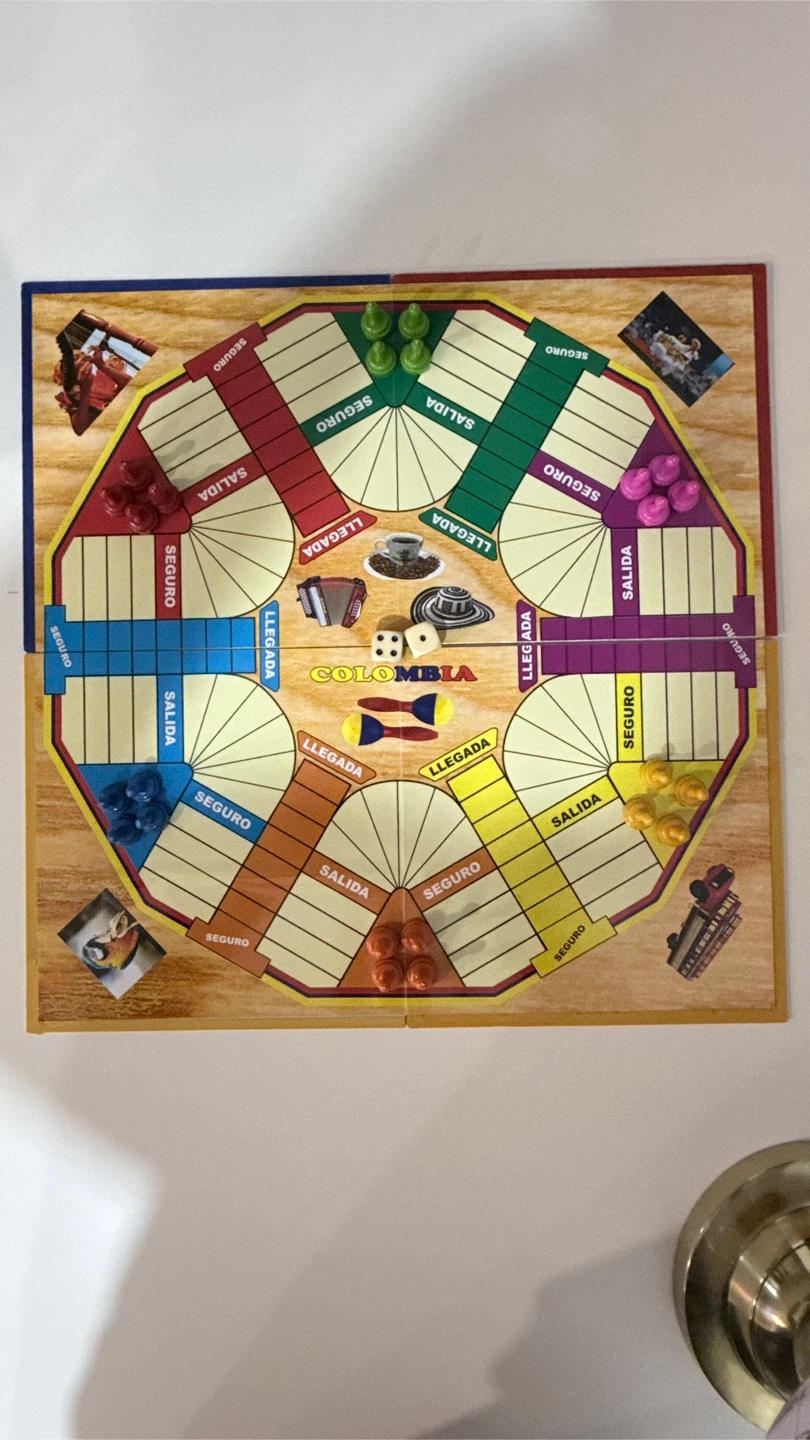 Colombia Parqués Board Game - photo 3