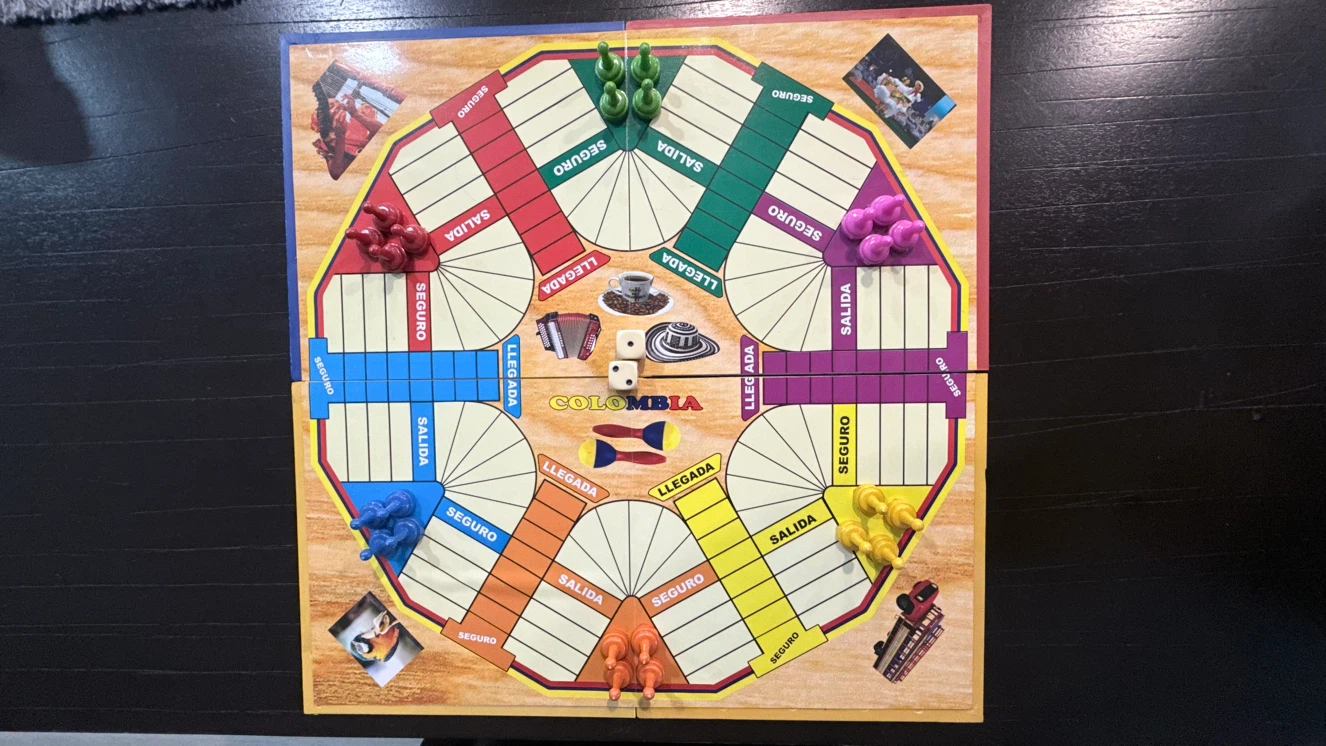 Colombia Parqués Board Game - photo 4