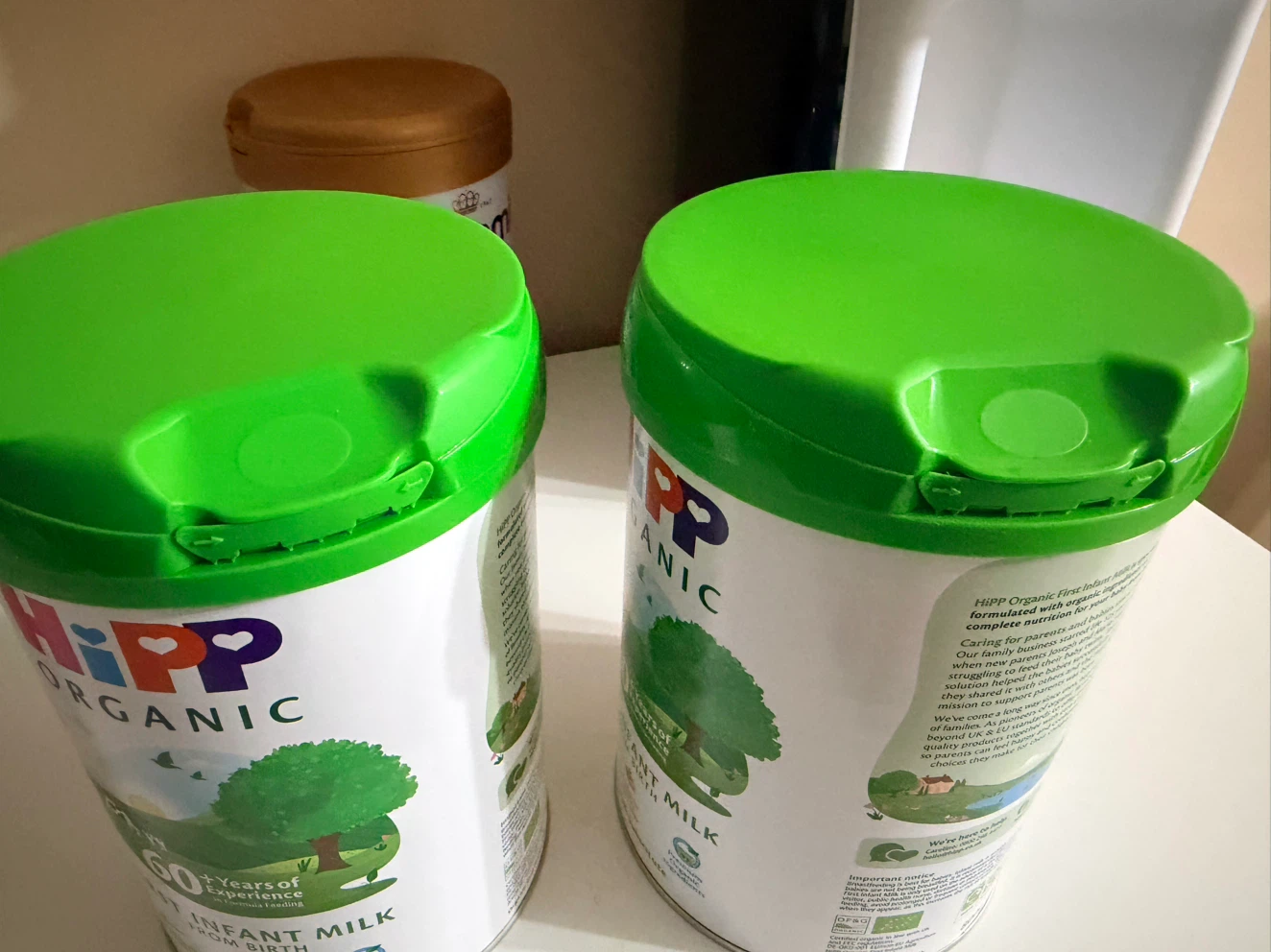 2 Tins of HiPP Organic First Infant Milk - photo 2