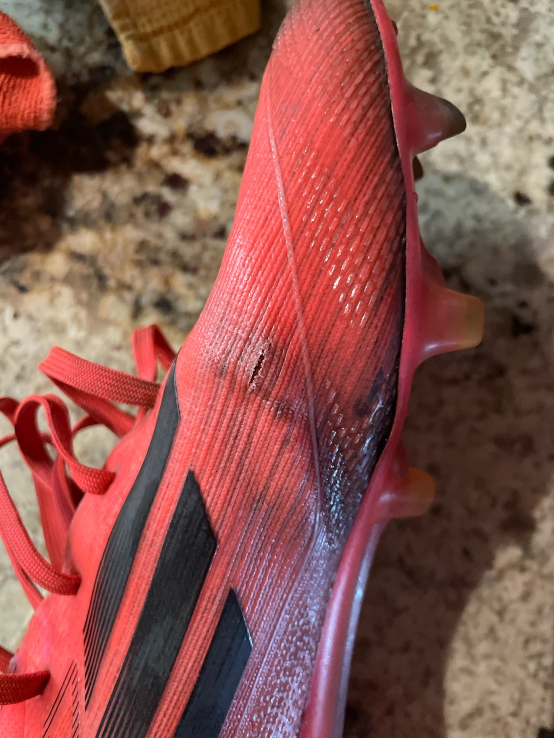 F50 Adidas cleats Firm ground Pros size 9.5 - photo 2