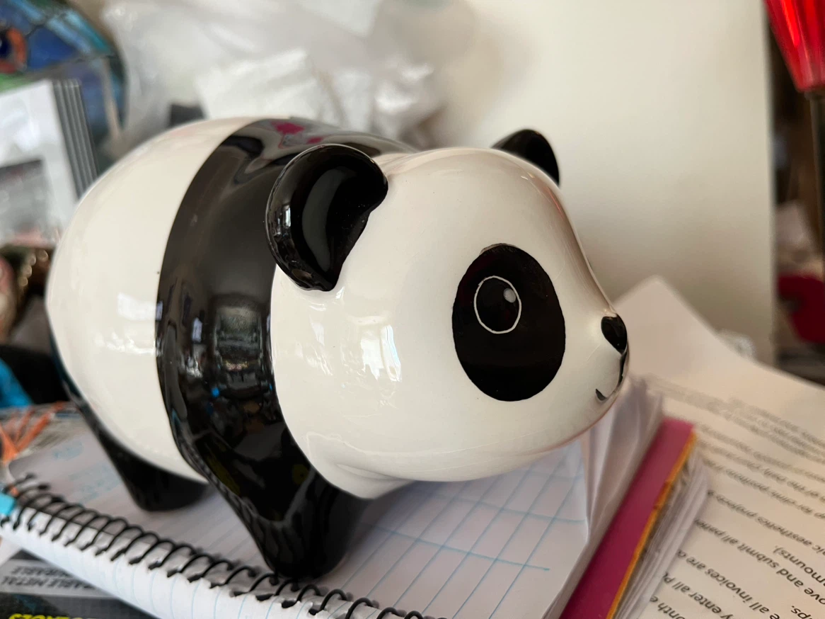 Ceramic Panda Bank - photo 2