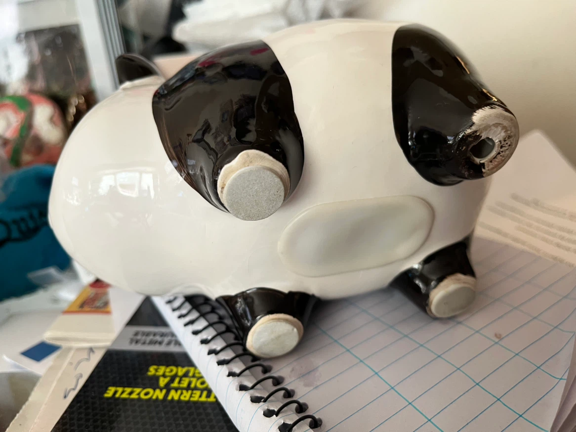 Ceramic Panda Bank - photo 4
