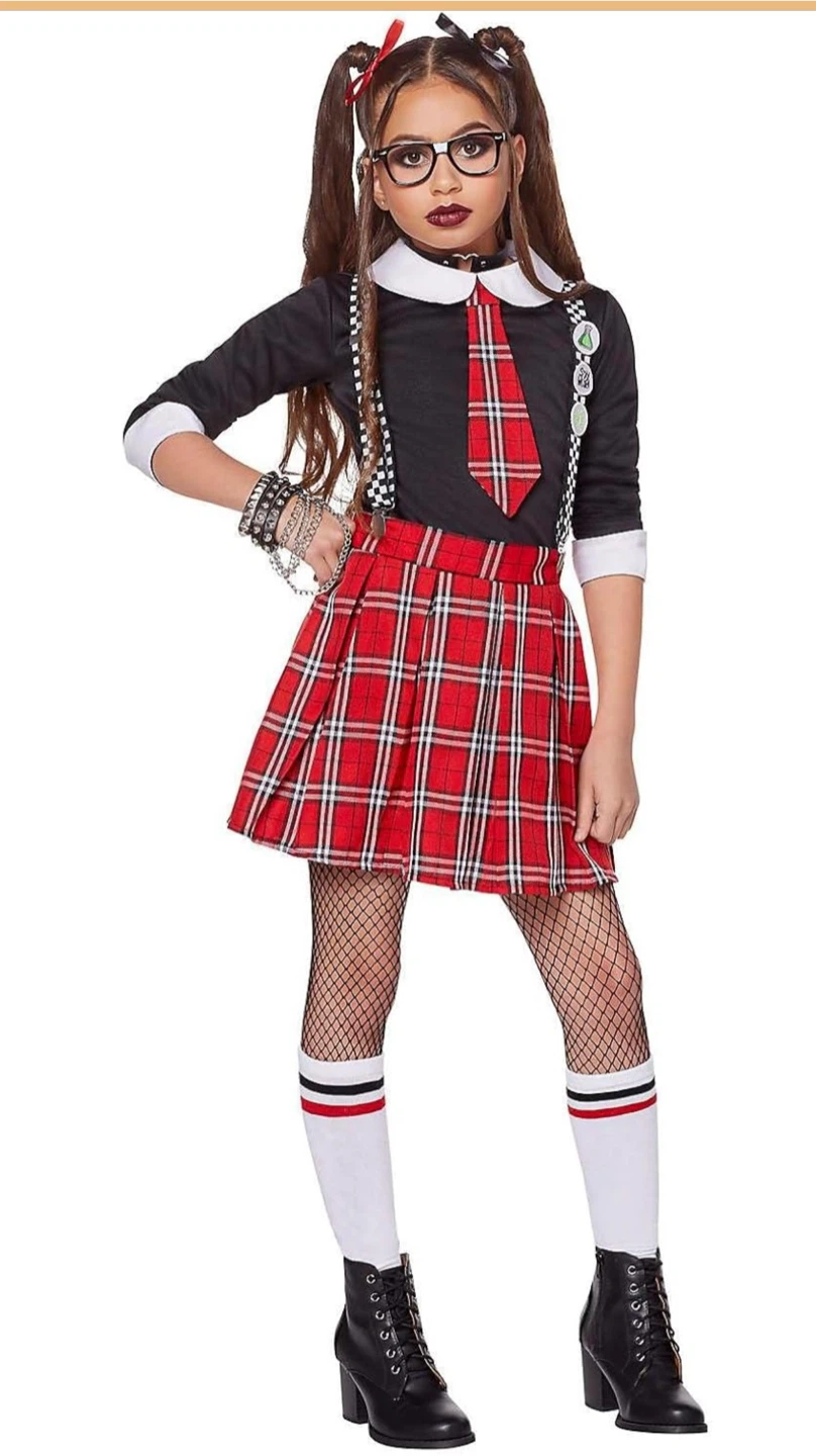 Spirit Halloween Misfit Nerd Costume Child Medium 8-10 - photo 2