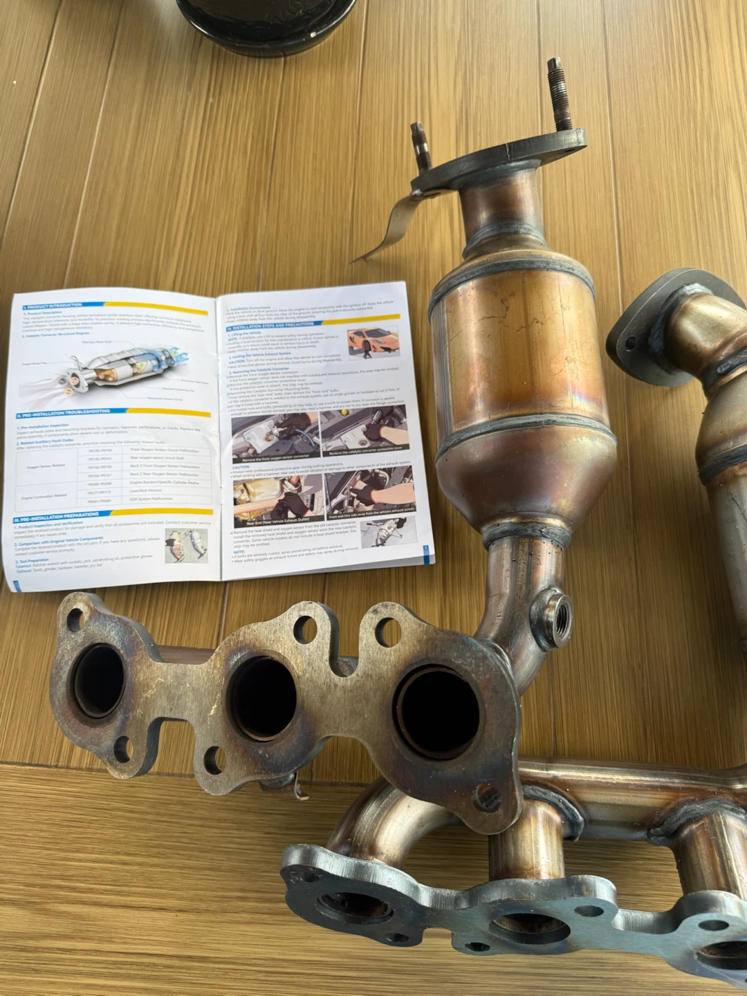 Brand New Catalytic Converter Set - photo 4