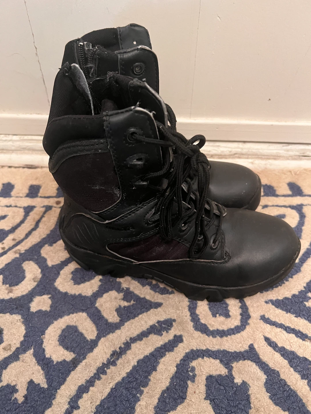 Delta Black Tactical Boots size 6