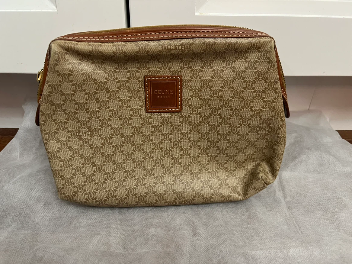 Celine Macadam Cosmetic Pouch