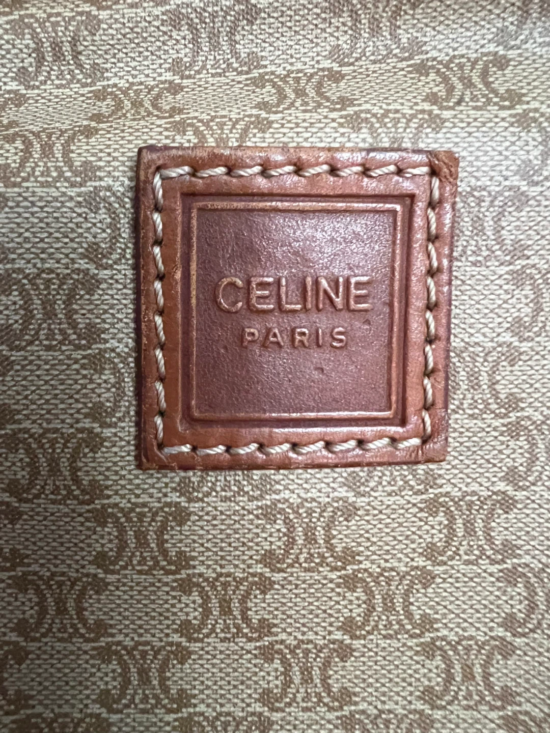 Celine Macadam Cosmetic Pouch - photo 3