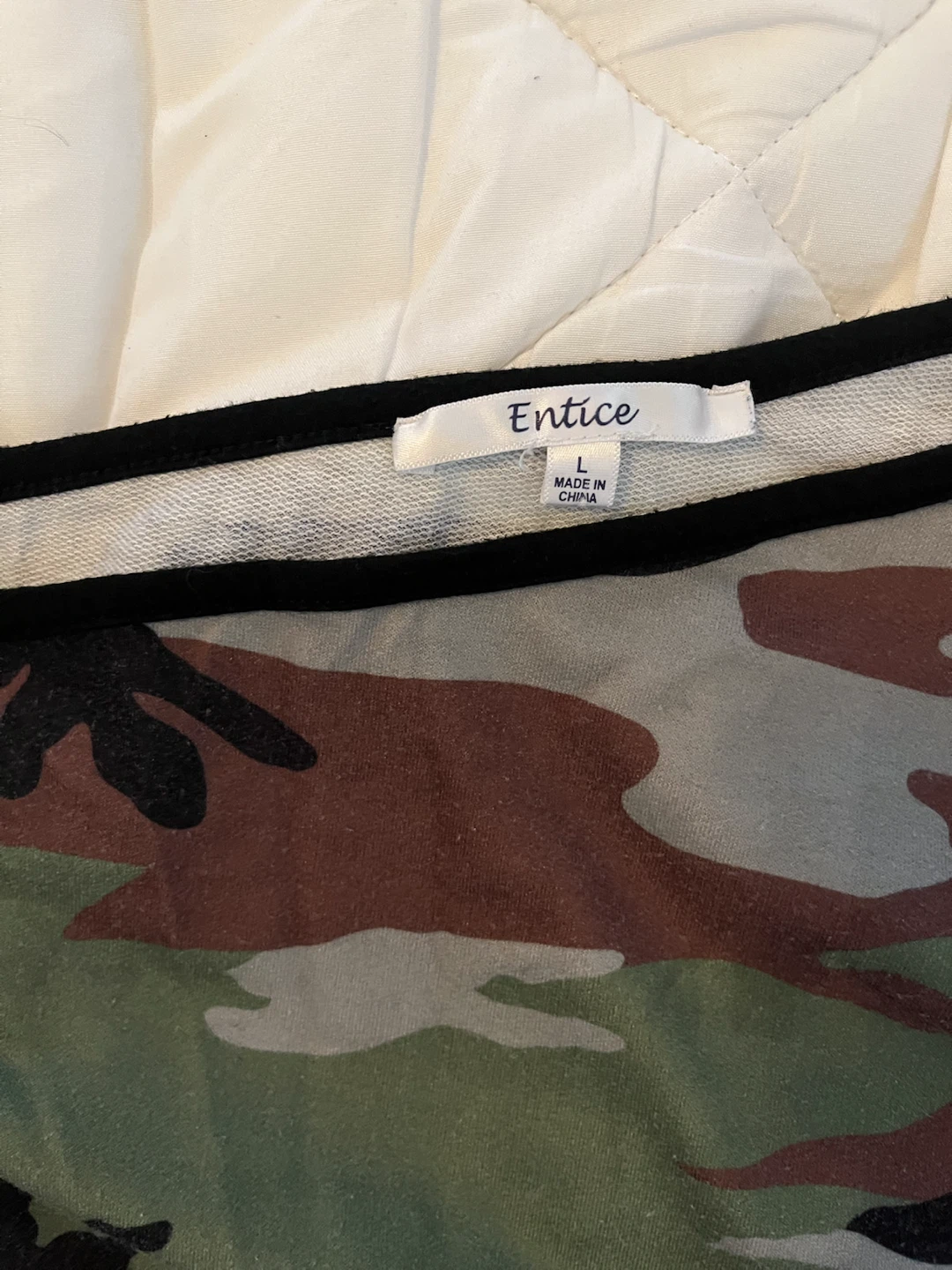Entice Camouflage Long Sleeve Top - photo 2