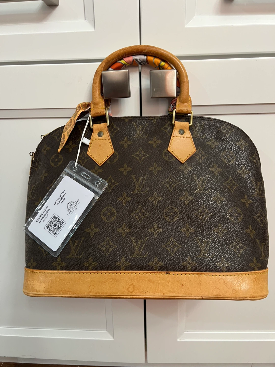 Louis Vuitton Monogram Alma Handbag