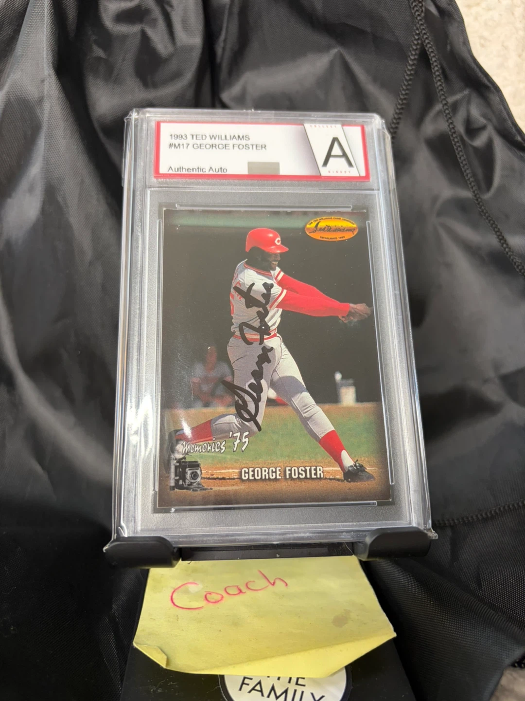1993 Ted Williams #M17 George Foster Card