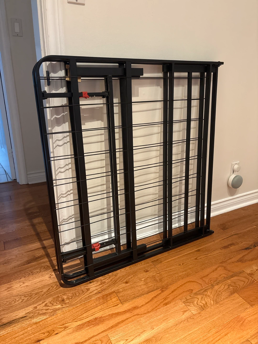 Black Metal Twin Bed Frame Foldable / Mattress Sold Separately - photo 2