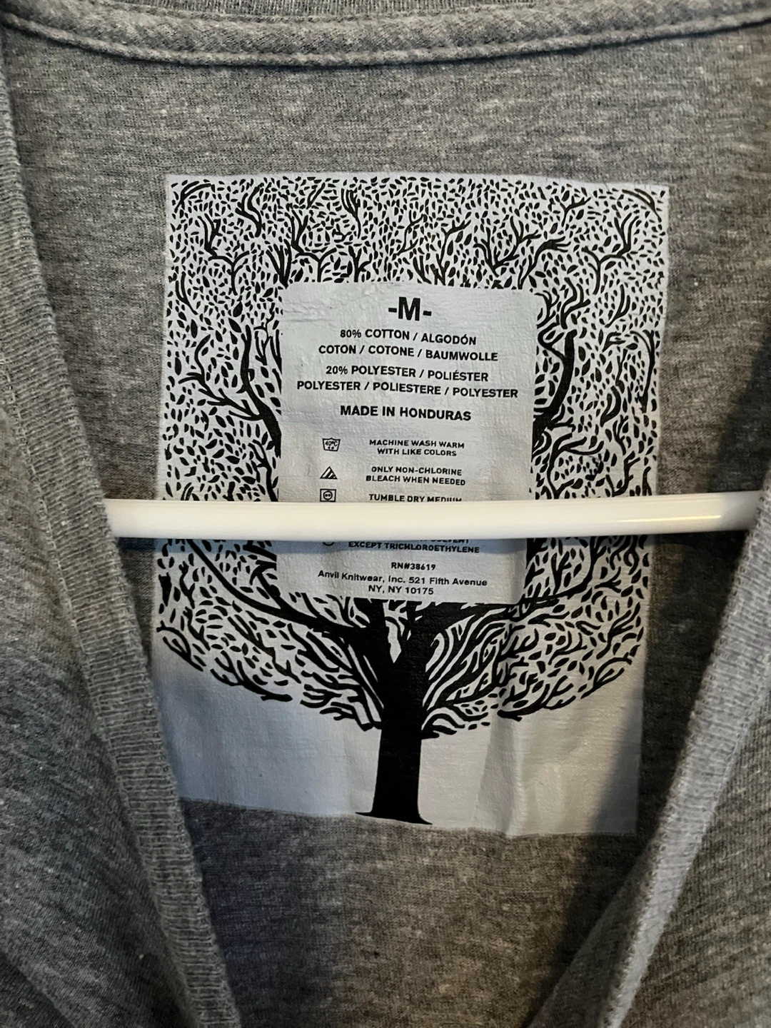 Gray Short Sleeve T-Shirt - photo 3