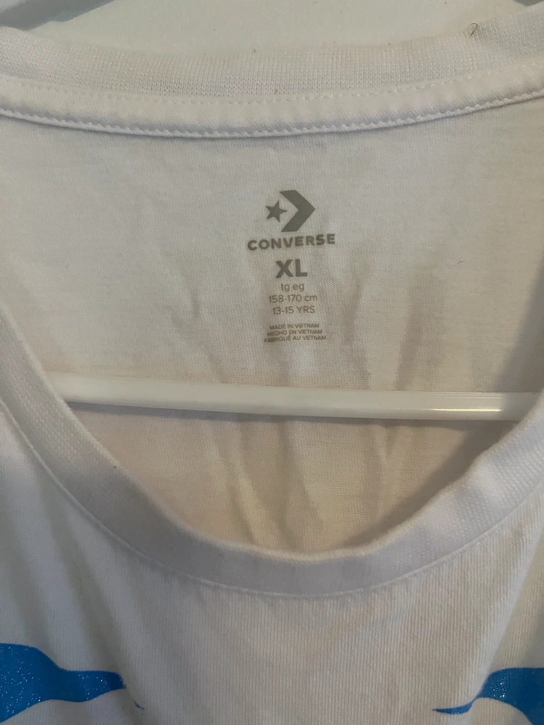 Converse Chuck Taylor T-Shirt White XL - photo 3