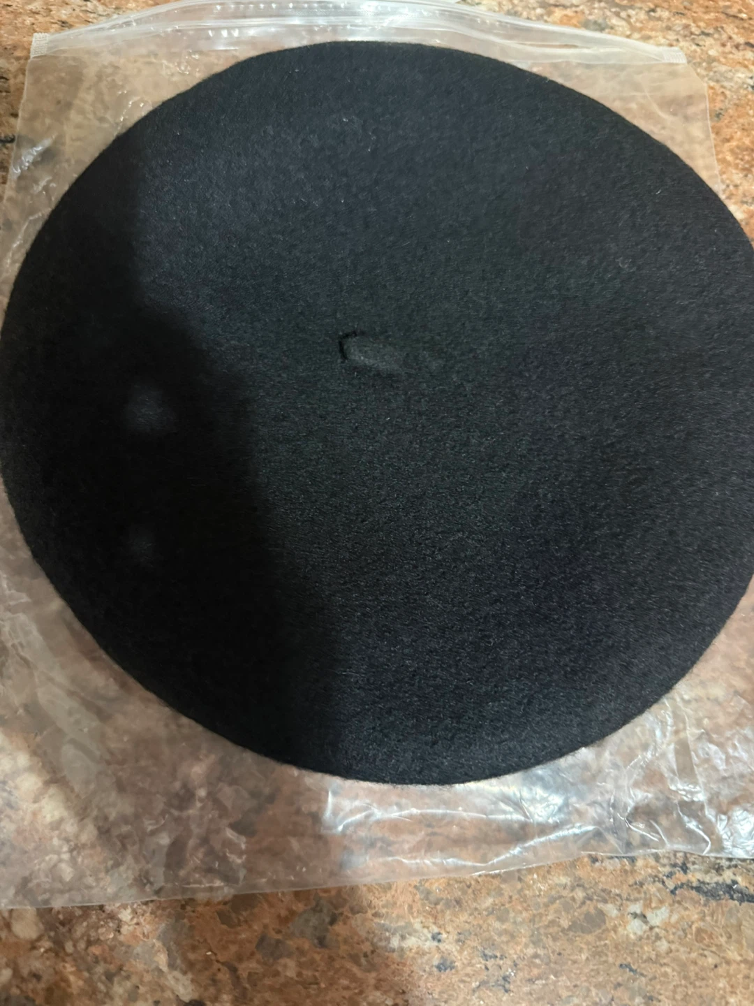 Classic Black Wool Beret - photo 5