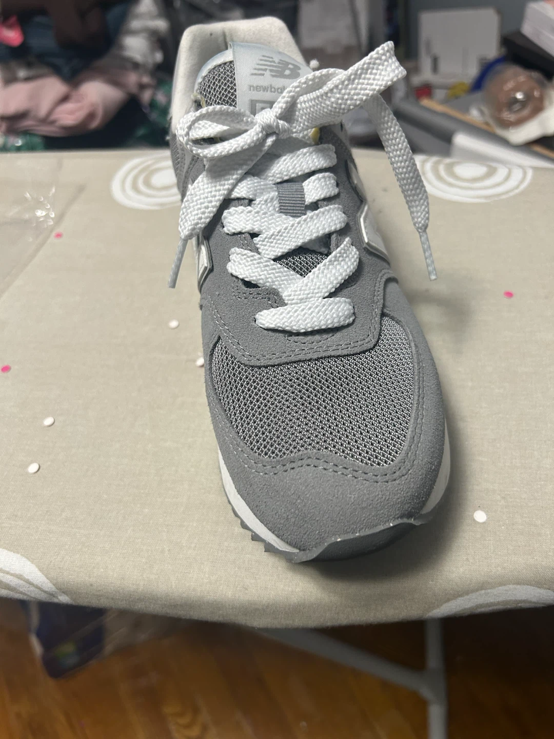 New Balance 574 Platform Gray Sneakers - photo 2