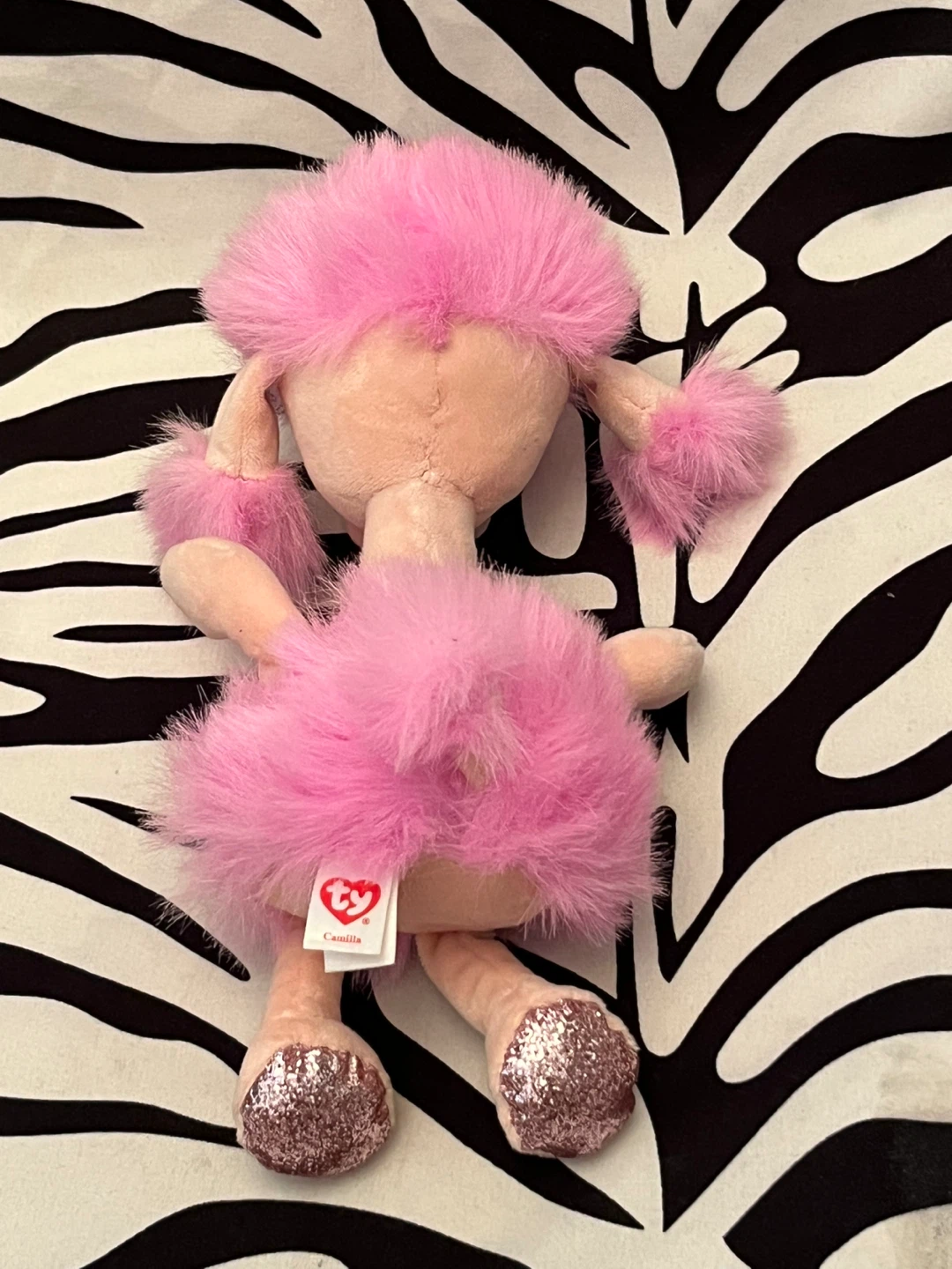 🩷 Ty Camilla the Pink Poodle Plush Toy 🩷 - photo 3
