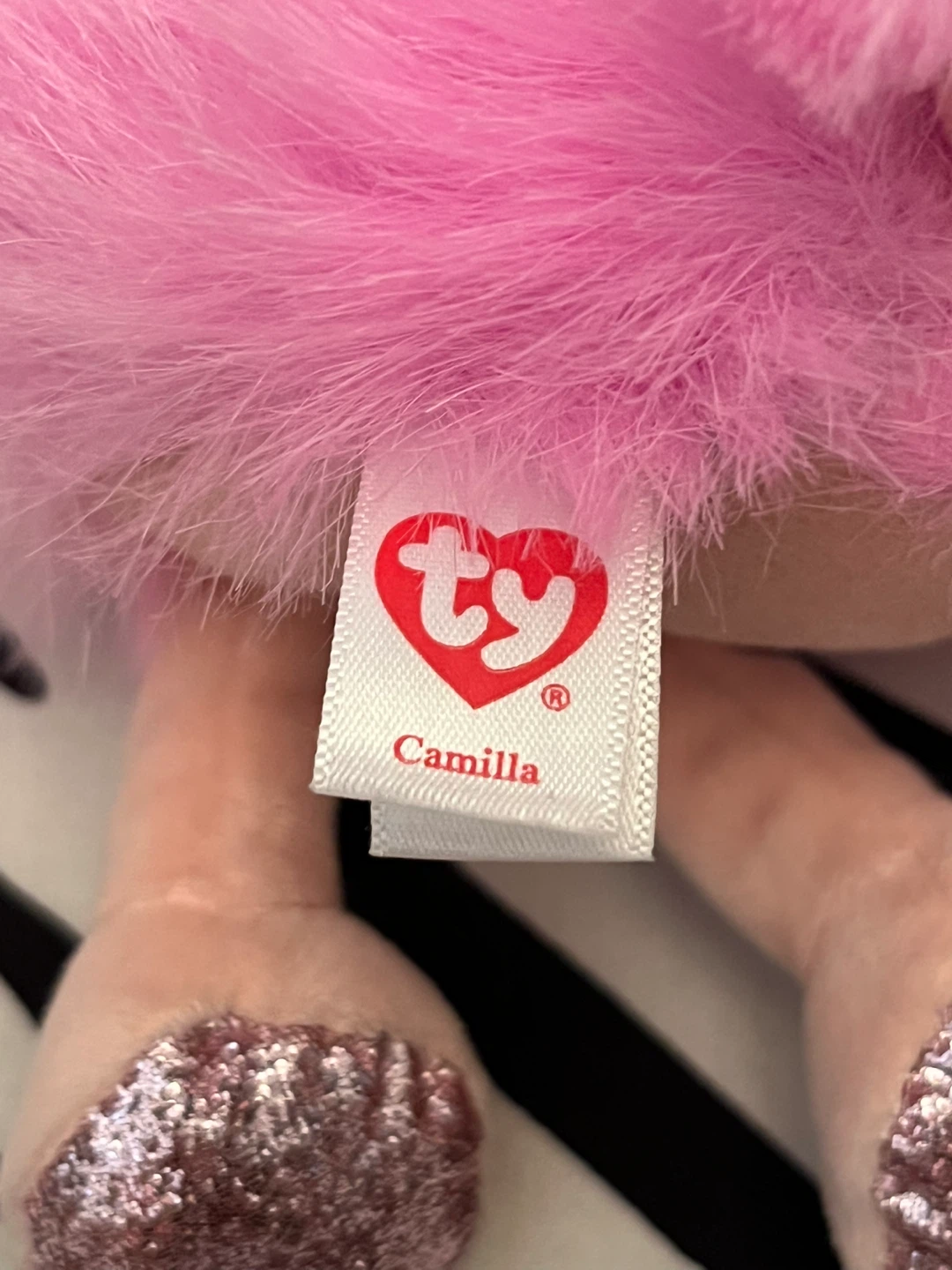 🩷 Ty Camilla the Pink Poodle Plush Toy 🩷 - photo 4