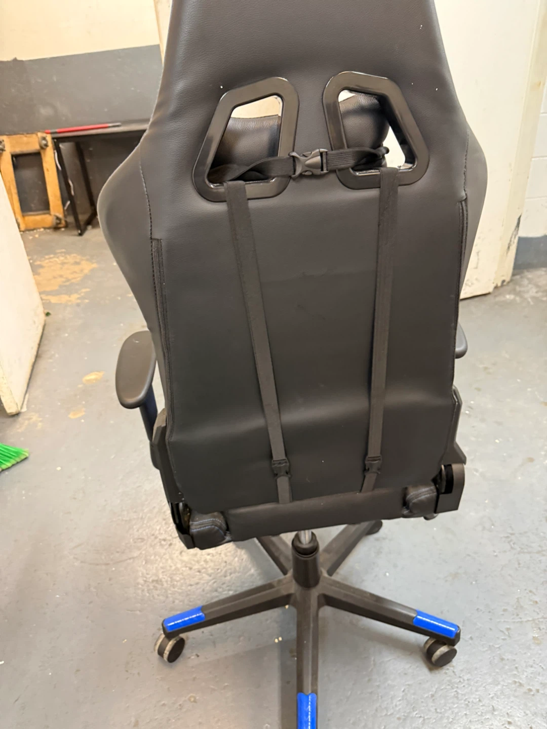 GTRACING Gaming Chair Blue and Black - photo 5