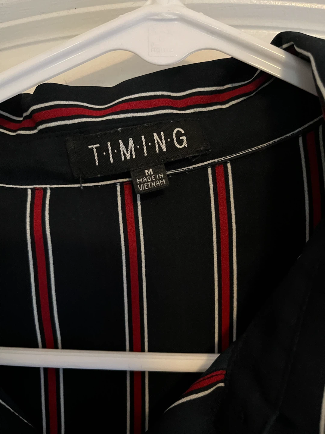 TIMING Striped Button-Down Shirt - photo 3
