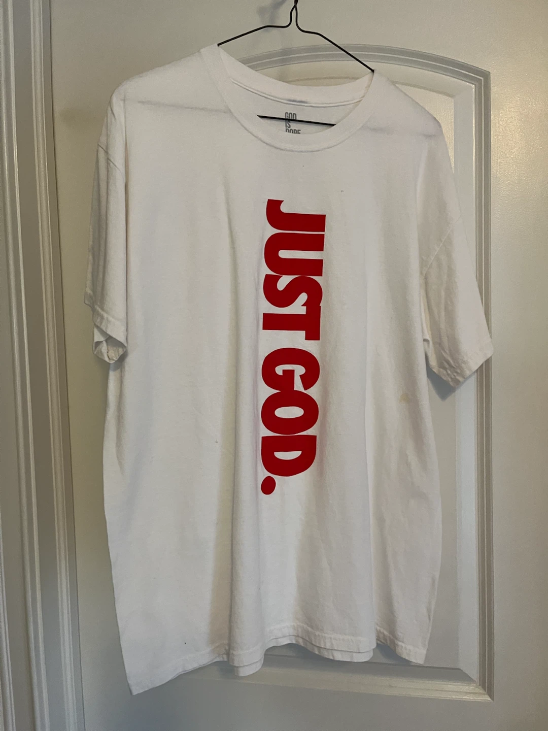 God Is Dope Just God White T-Shirt