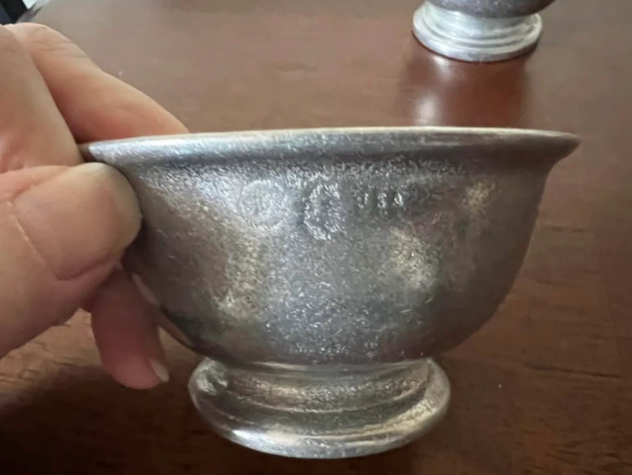 Wilton Armetale Creamer and Sugar Bowl Set - photo 2
