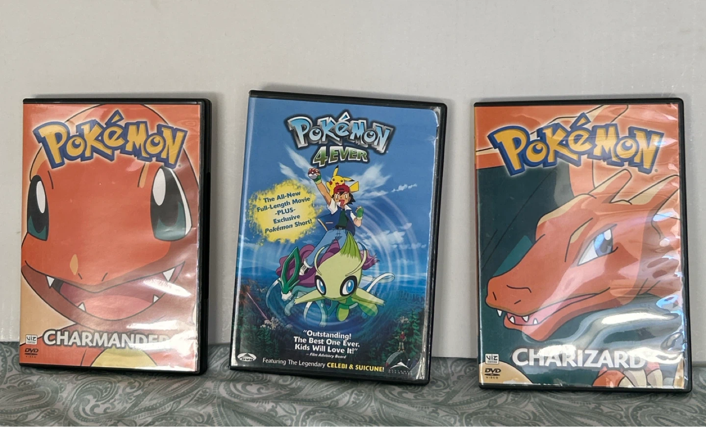 Set of 3 Pokémon DVDs